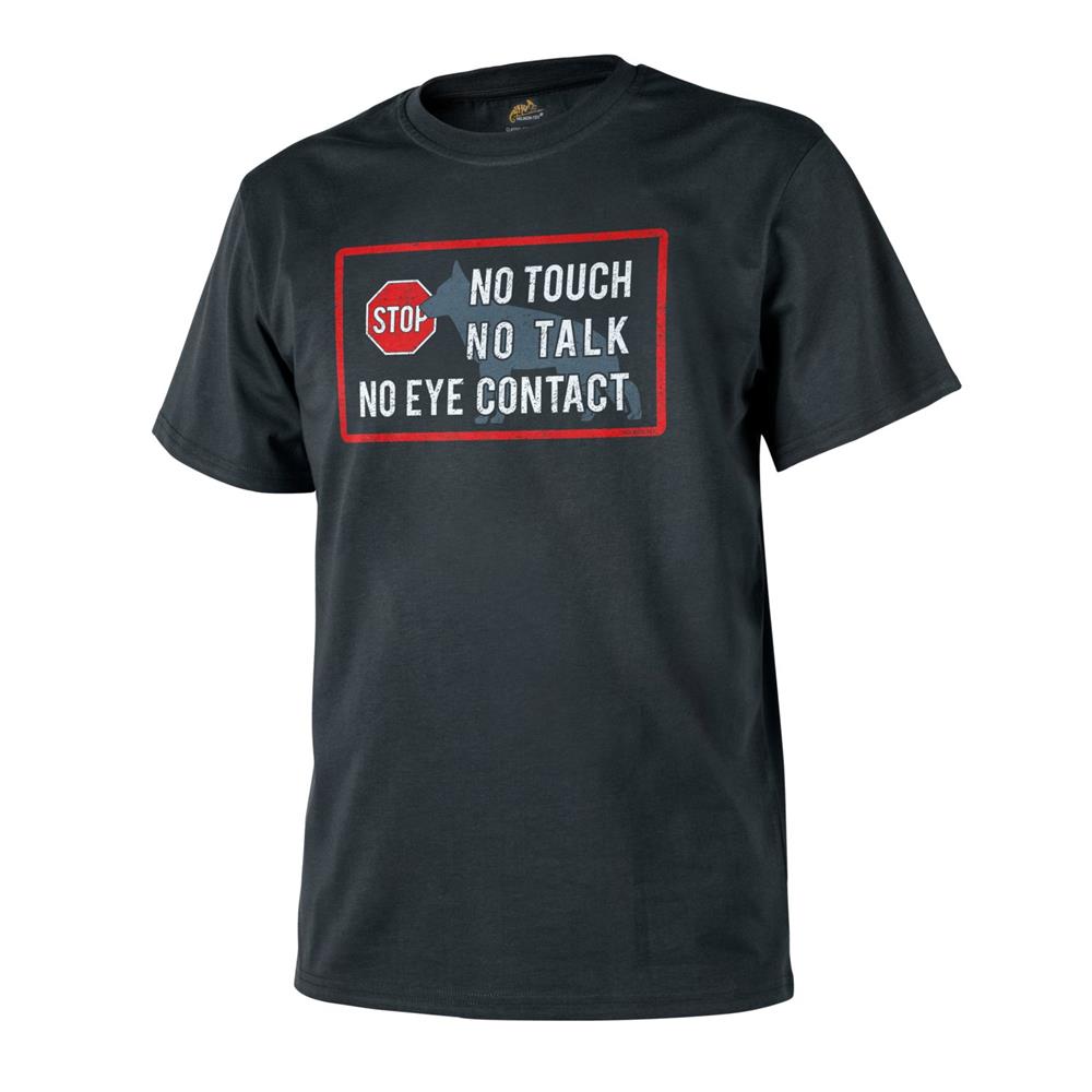 Helikon-Tex® - Koszulka męska K9 No Touch - Czarna - TS-NTT-CO