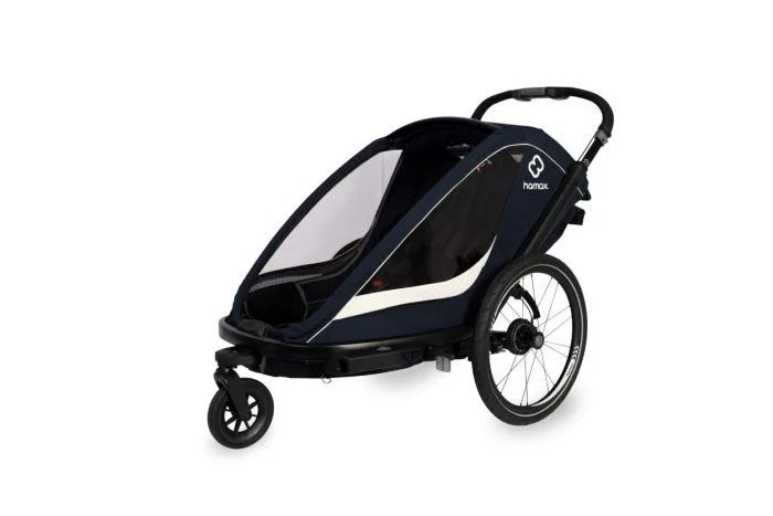 Hamax - Przyczepka rowerowa BREEZE - Navy/Cream