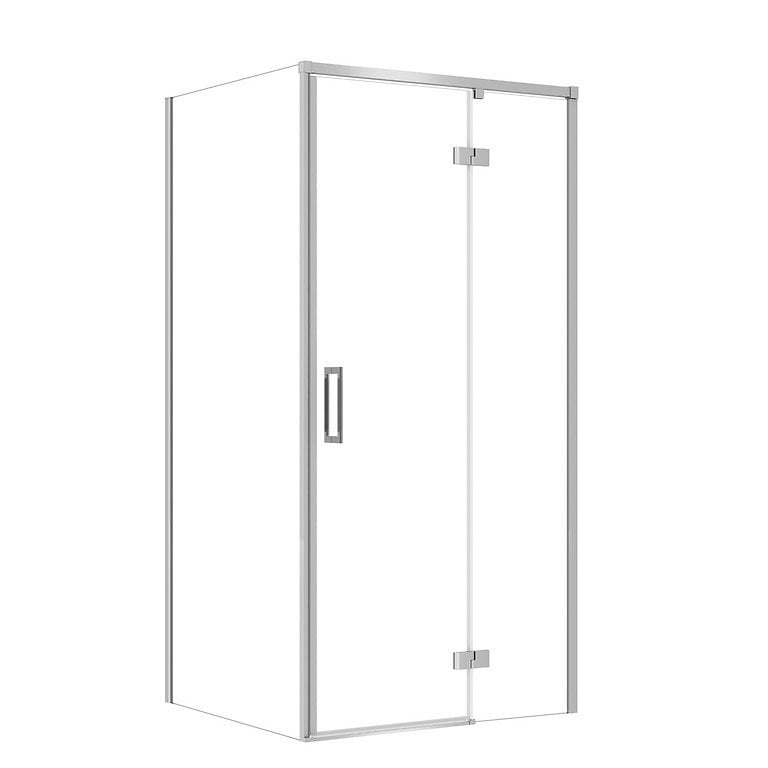 Kabina prysznicowa Cersanit Larga 100x90x195 prostokątna prawa chrom transparentne S601-308