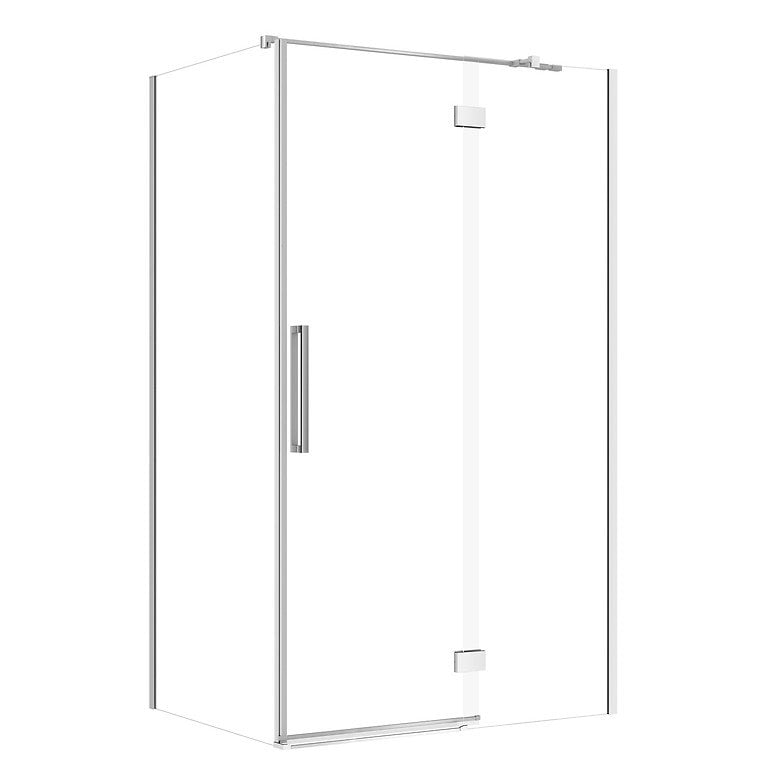 Kabina prysznicowa Cersanit Crea 120x90x200 prostokątna prawa chrom transparentne S601-208