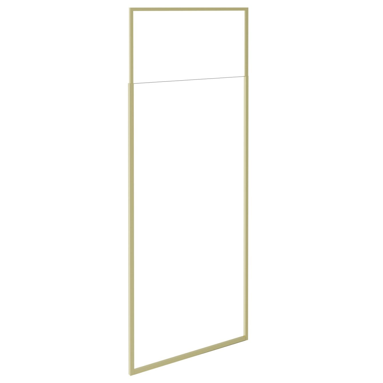 Kabina prysznicowa Besco Icon 100x200 złoty transparentne ICG-100-200C