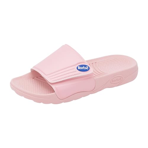Scholl NAUTILUS Kapcie General Comfort Różowy Kolor, Różowy, 41 EU