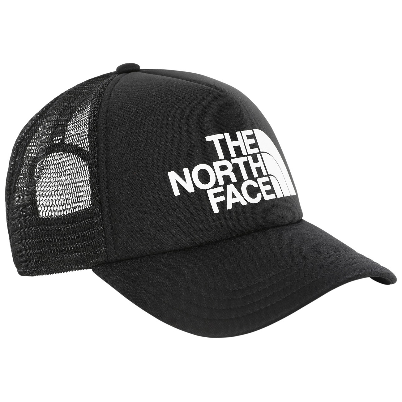 Bejsbolówka The North Face TNF Logo Trucker Kolor: czarny/biały