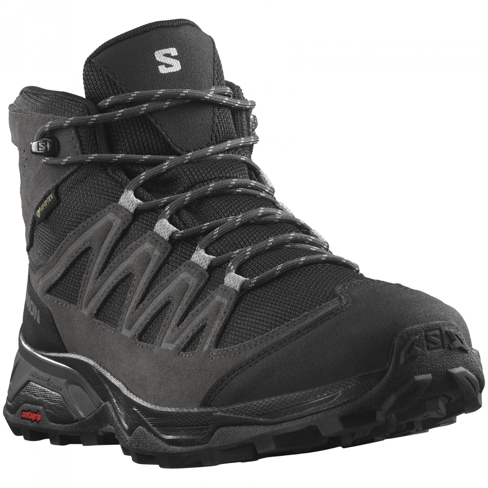 Buty męskie Salomon X Ward Leather Mid Gore-Tex Rozmiar butów (UE): 42 / Kolor: czarny