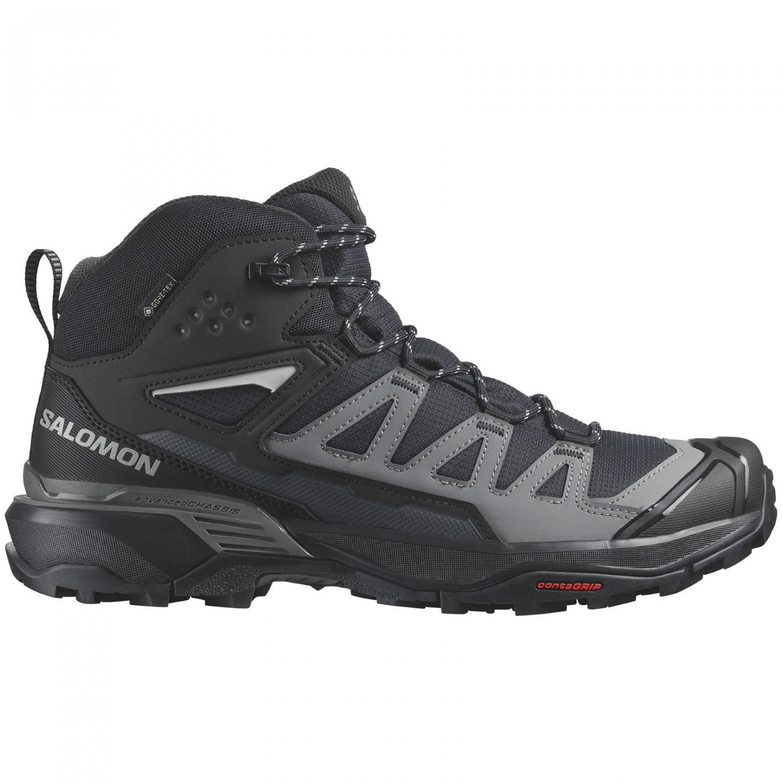 Buty męskie Salomon X Ultra 360 Mid Gore-Tex Rozmiar butów (UE): 43 1/3 / Kolor: czarny