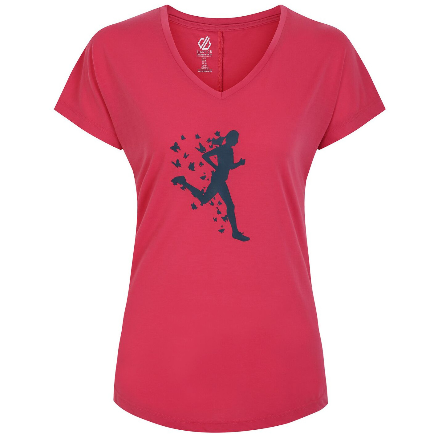 Koszulka damska Dare 2b Calm Tee Rozmiar: XL / Kolor: jasnoróżowy