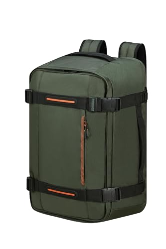 American Tourister Urban Track plecak podróżny, 55 cm, 44 l, zielony (Dark Khaki), zielony (dark khaki), Reise-Rucksack S (55 cm - 44 L), torby podróżne