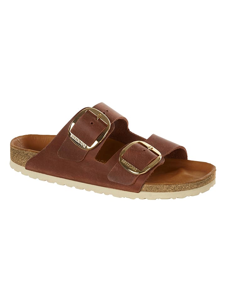 Birkenstock Skórzane klapki 