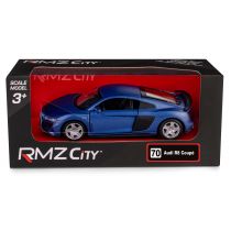 RMZ City Audi R8 2019 Matte niebieski w skali 1:35 Daffi
