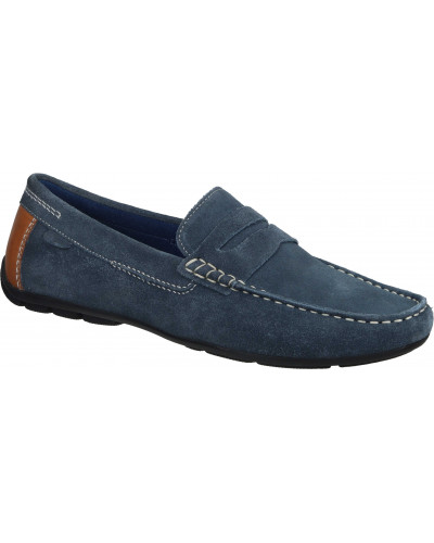 MOKASYNY MANITU - 630021-05 NIEBIESKIE - Manitu