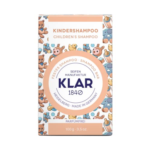 Klar's mocny szampon dla dzieci, bez substancji zapachowych, 100 g