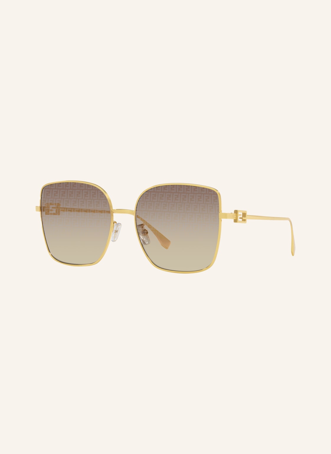 Fendi Okulary Przeciwsłoneczne fn000580 gold