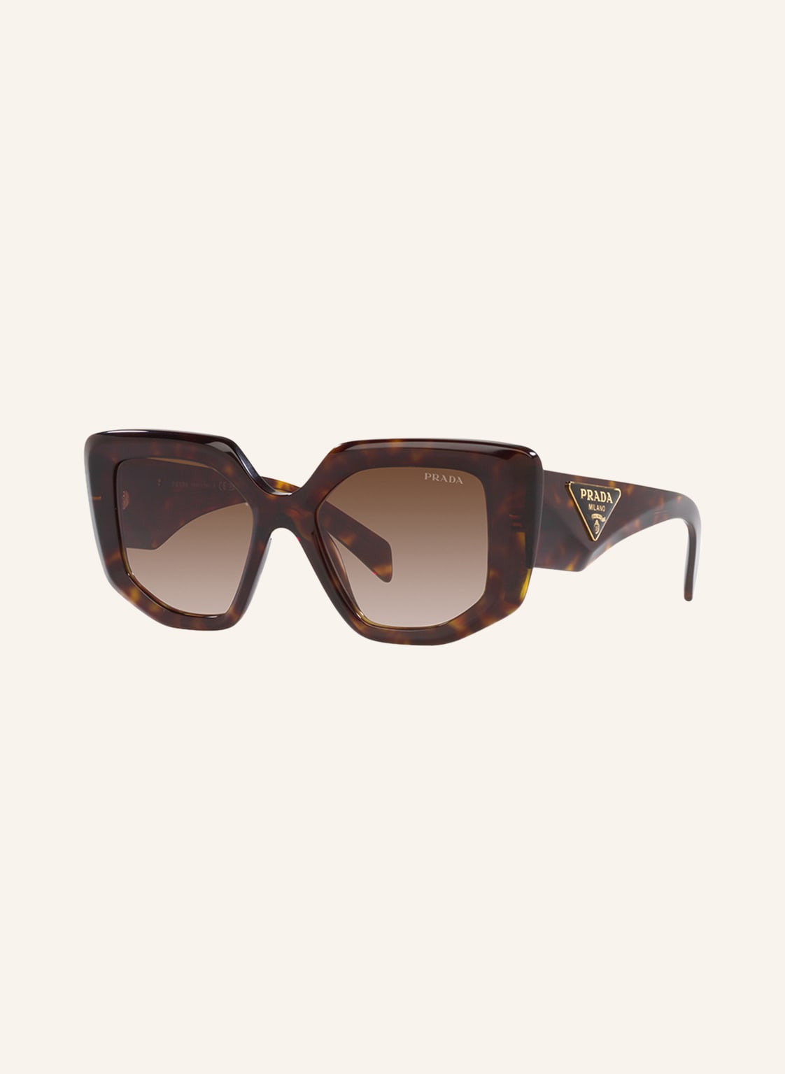 Prada Okulary Przeciwsłoneczne 0Pr14Zs braun