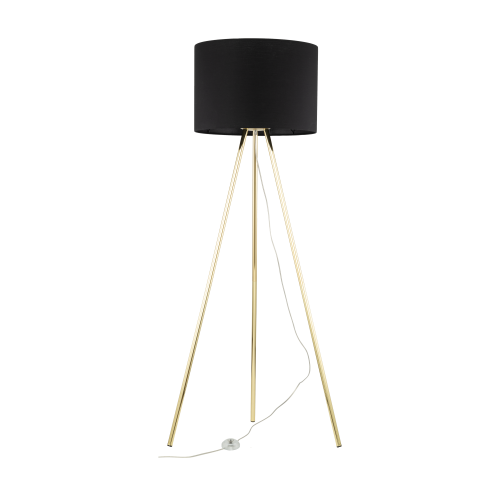 UMBERTO BLACK GOLD LAMPA PODŁOGOWA 1
