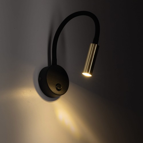 LAGOS BLACK/GOLD KINKIET 1