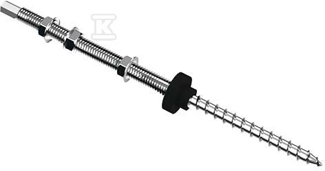 Śruba dwugwintowa M10 250mm (K-17-250)