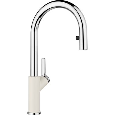 Bateria stojąca BLANCO Carena-S Vario Silgranit-Look Delikatny biały/Chrom 526931