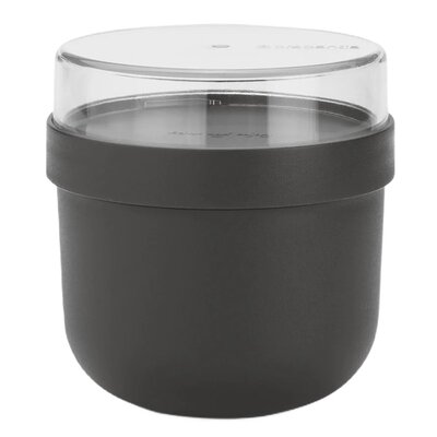 Brabantia 204180 - miska śniadaniowa make   take - 0,5l - dark grey kod: 20 41 80