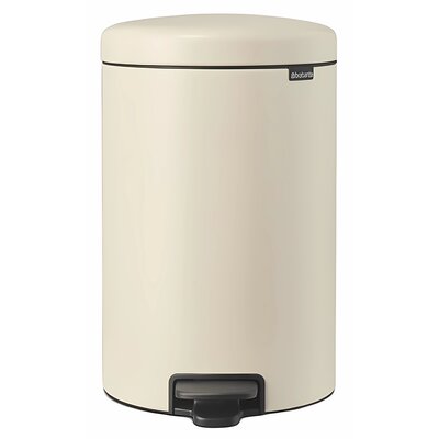 Brabantia Kosz na śmieci pedałowy NewIcon 20 l jasnobeżowy 149948