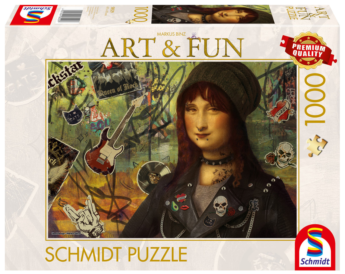 Puzzle, MARKUS BINZ Mona Lisa 2024, 1000 el.