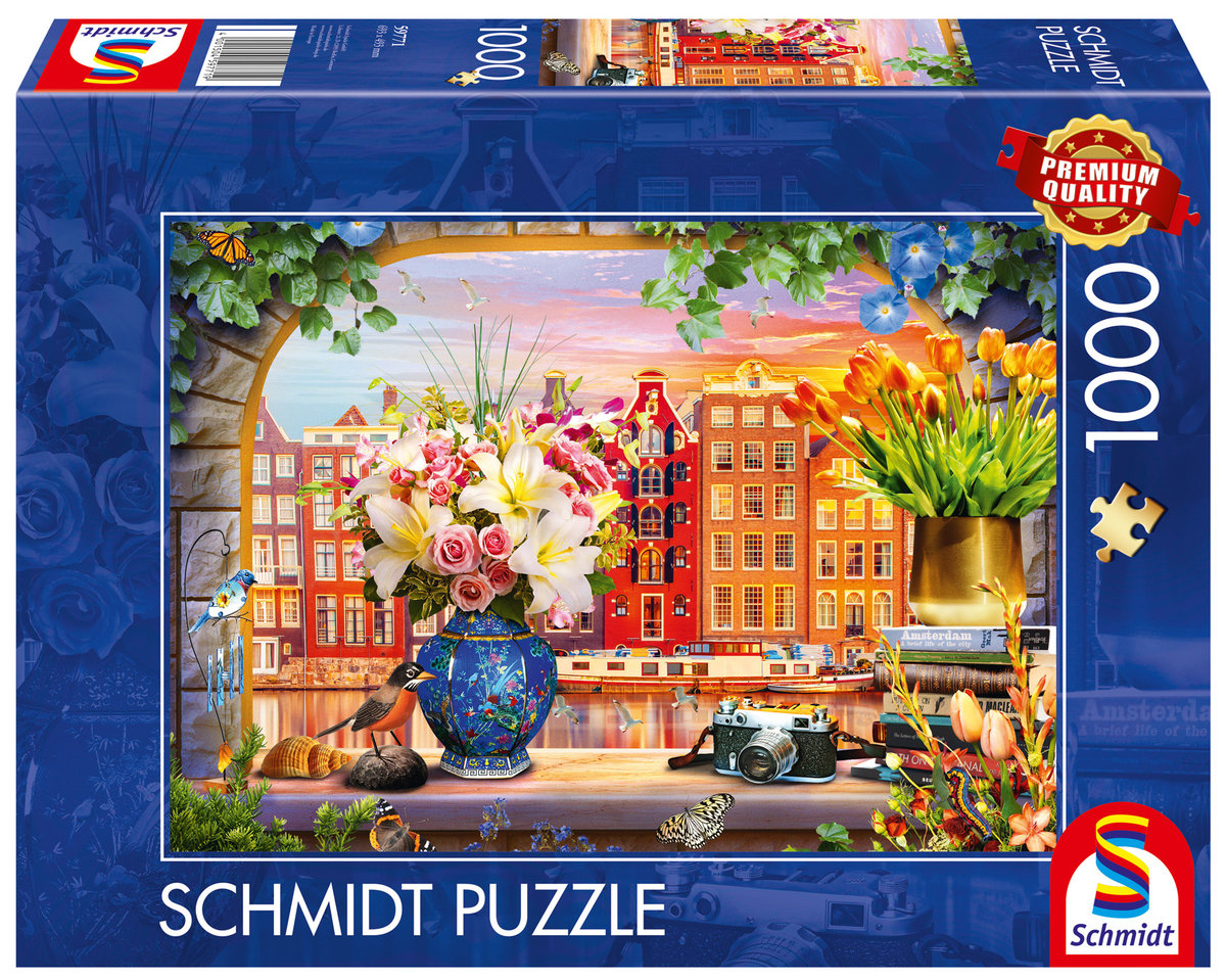 Puzzle, Zobaczyć Amsterdam, 1000 el.