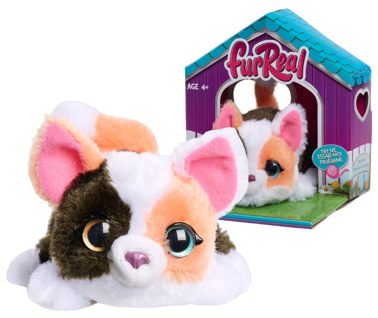 FURREAL MINI ZWIERZAKI Interaktywny KOTEK Szylkretowy