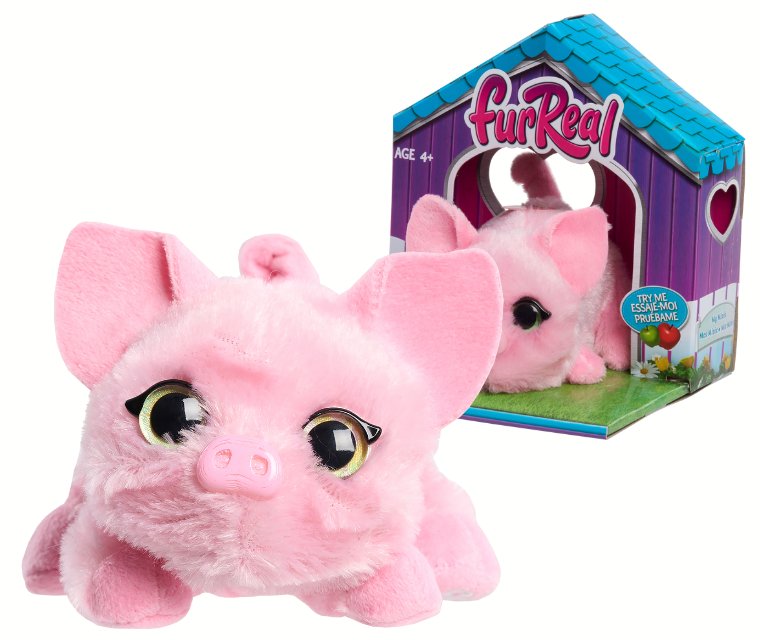 FURREAL MINI ZWIERZAKI Interaktywna ŚWINKA Różowa