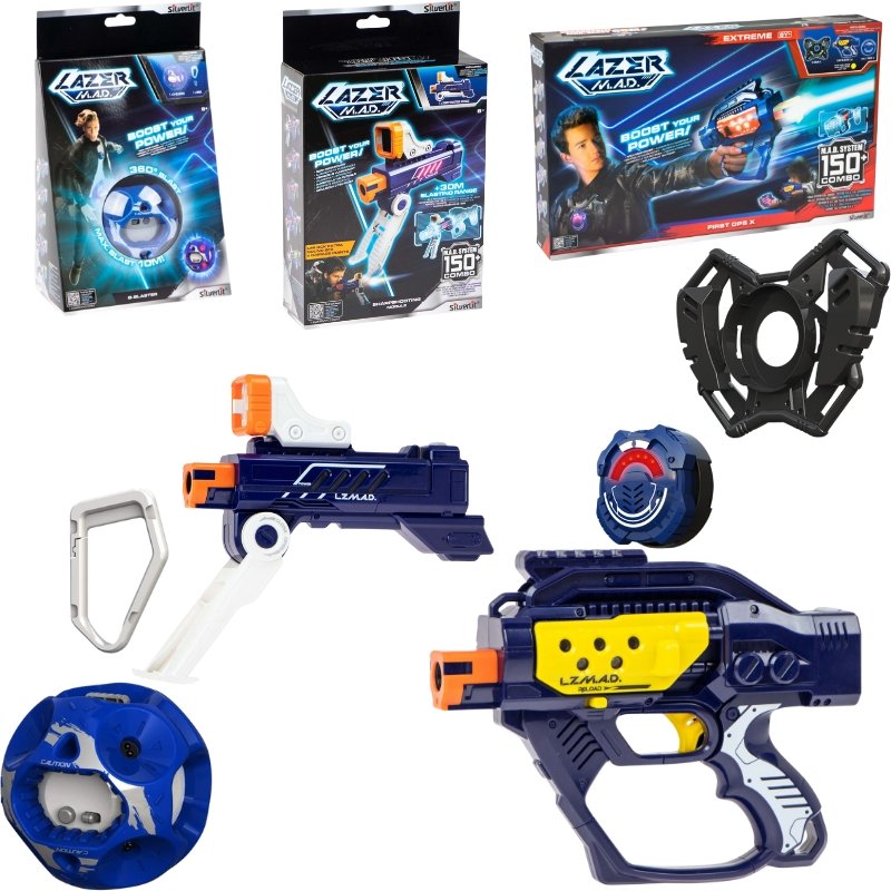 Pistolet Karabin Laserowy Granat Bomba Moduł Celownik Kamizelka Podczerwień Laser Tag Lazer M.a.d. Zestaw