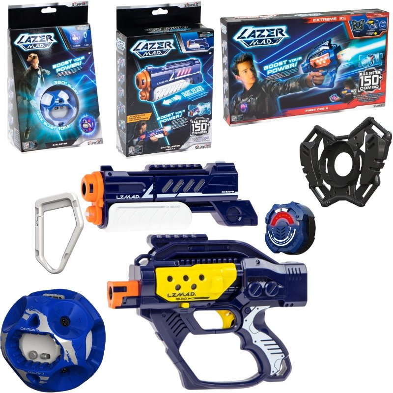 Pistolet Karabin Laserowy Granat Bomba Celownik Moduł Kamizelka Podczerwień Laser Tag Lazer M.a.d. Zestaw