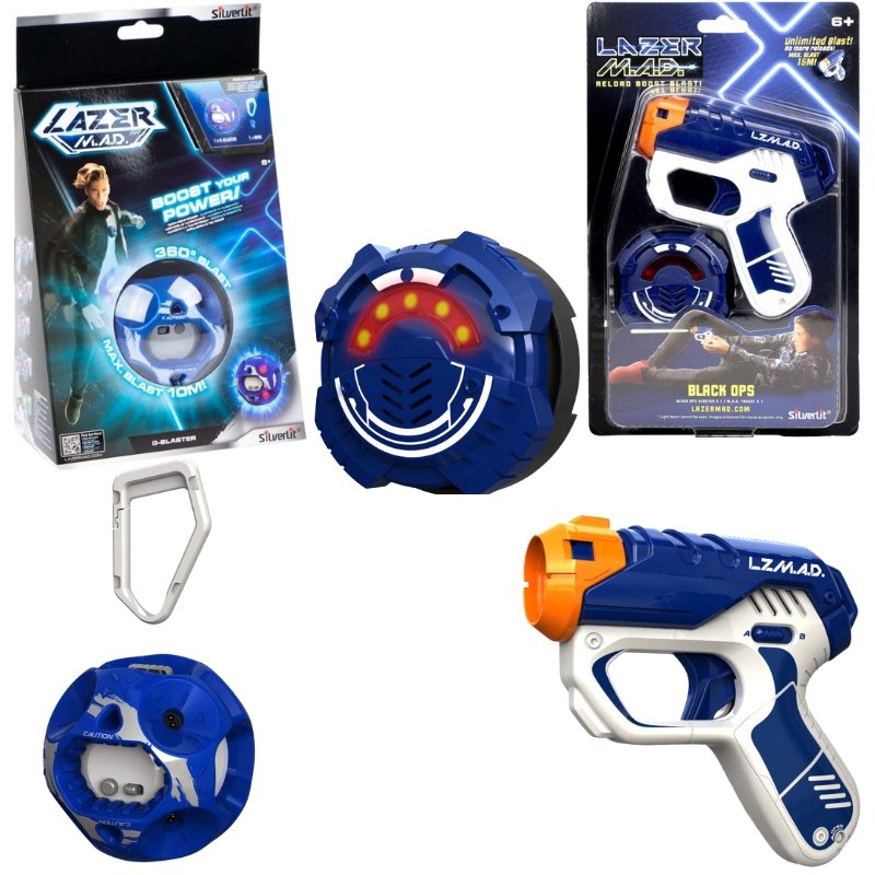 Pistolet Glock Laserowy Granat Bomba Podczerwień Laser Tag Lazer M.a.d. Zestaw