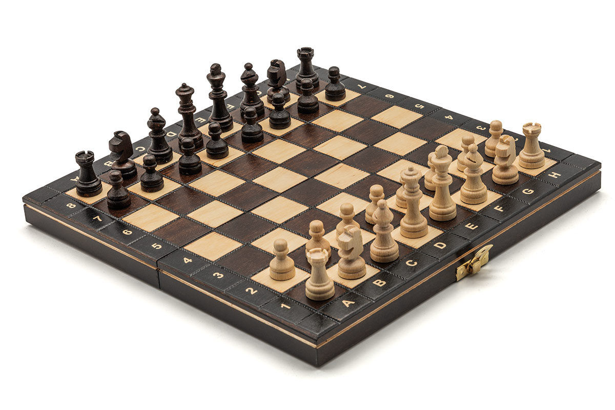 Szachy Szkolne, gra logiczna, Szachy Żurek, brązowe