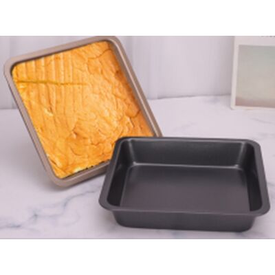 Blacha do pieczenia NON 22,5 x 22,5 x 4,5 cm czarna