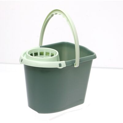 Wiadro z wyciskaczem EDEN GREEN 10 l zielony