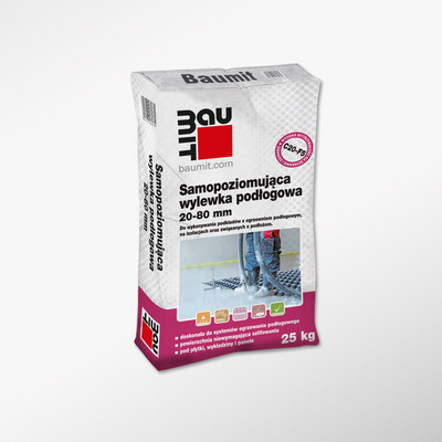 Samopoziomująca wylewka podłogowa 20-80 mm BAUMIT