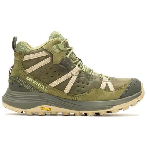 Merrell Damskie buty trekkingowe Siren 4 Traveller Mid Wp, Mosstone, 36 EU