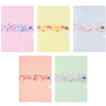Brulion B5/96K kratka Floral (5szt) OXFORD