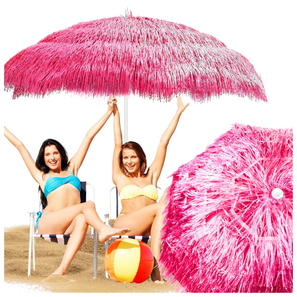 Parasol hawajski plażowy ogrodowy słomkowy