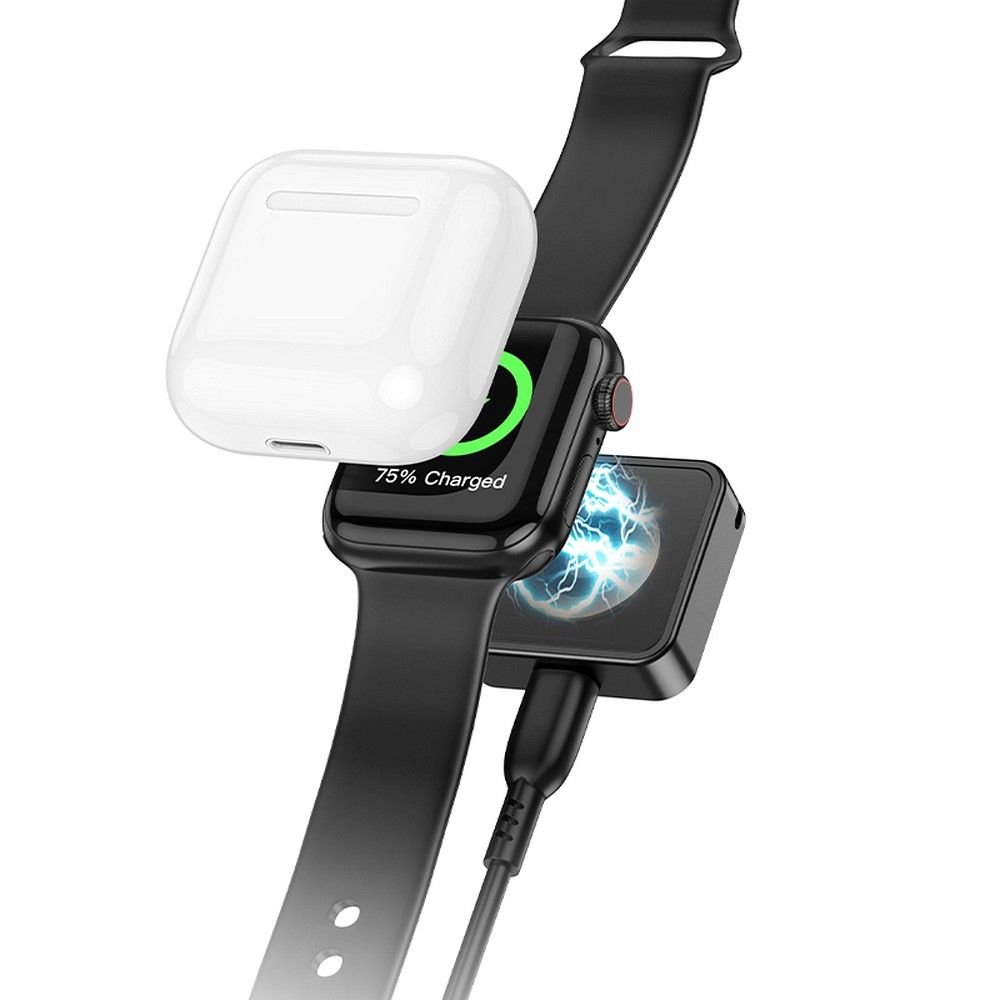 HOCO ładowarka indukcyjna do Apple Watch 2,5W CW55 czarna