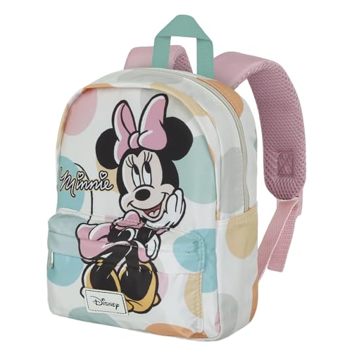 Myszka Minnie Balls-Plecak Przedszkolny Joy, Wielokolorowy, 22 x 27 cm, Pojemność 5 L