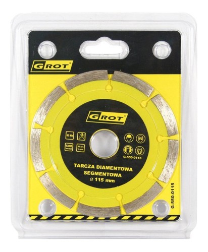 Grot Tarcza Diamentowa Segmentowa 125Mm G-550-0125 5908235743516