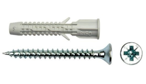Mc Fix Kołek Uniwersalny Z Kołnierzem Nylon Typ Up 6*35/4*45Mm MF-210-6445 5902134244877