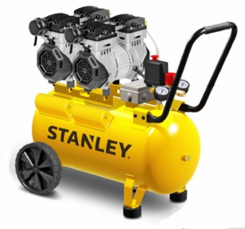 Фото - Компресор Stanley Kompresor Bezolejowy Ultra Silent 50L 230V 8 Bar N/D STN708 801673 