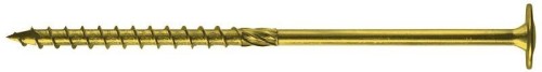 Un Wkręt Do Drewna Z Kołnierzem Na Torx Ocynk Żółty 8*180Mm T40 SPKK 8*180 Z 5902134205410