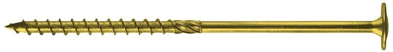 Un Wkręt Do Drewna Z Kołnierzem Na Torx Ocynk Żółty 8*380Mm T40 SPKK 8*380 Z 5902134246642