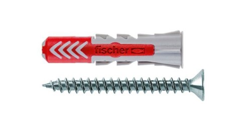 Fischer Kołek Duopower 8*40 S Z Wkrętem Mocowanie Uniwersalne 60 Szt FC 570536 4048962505917