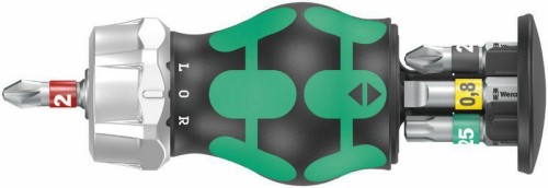 Wera Wkrętak Kraftform Kompakt Stubby Magazin Ra 2, Z 6 Bitami W05008884001 4013288221131