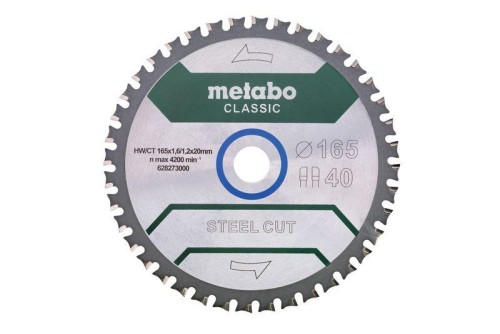 Piła Tarczowa Steel Cut Classic 165*20Mm Z40