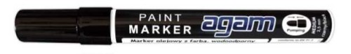 Agam Marker Olejowy Czarny H/AG-1070111 5906395907939