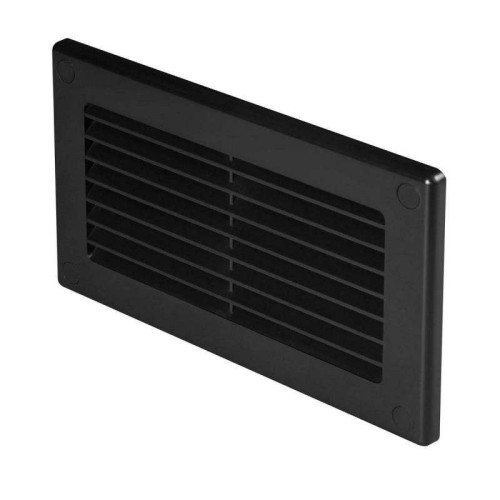 Awenta Osłona Kanału Płaskiego (75X150) Czarny A-KP75-30CZ 5905033318069