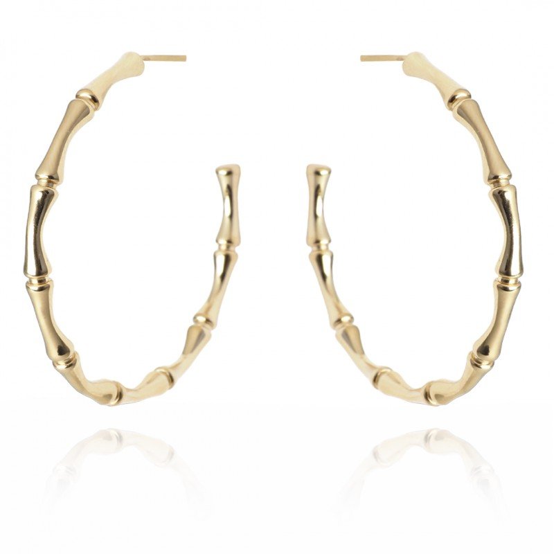 Kolczyki Ze Stali Chirurgicznej Pozłacane Kst3096